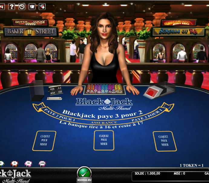 Le blackjack multi-hand